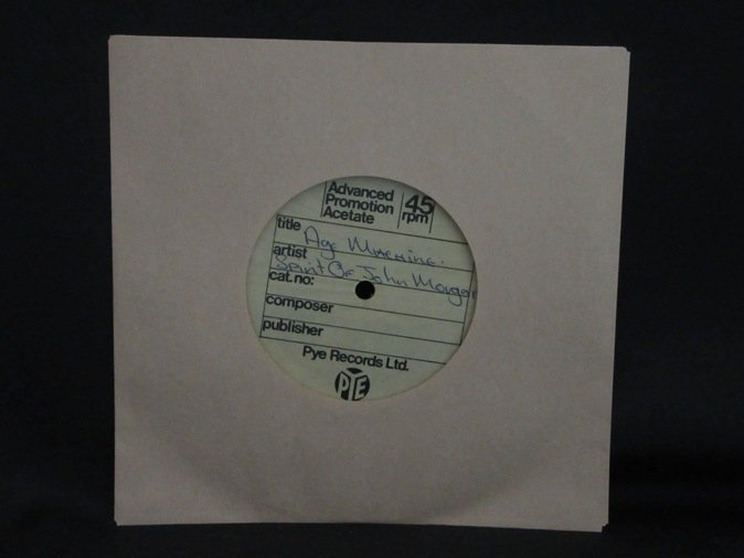 7インチ★Spirit Of John Morgan★Age Machine c/w Lost Nirvana UK PYE アセテート拍卖