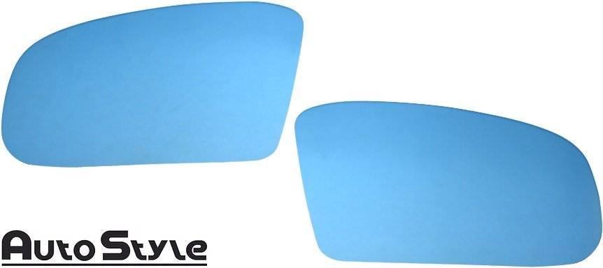 【M's】W220 BENZ Sクラス (1999-2006) Auto Style ブルーレンズ ワイドビュードアミラーレンズ LR オートスタイル カスタム 006953 6953拍卖