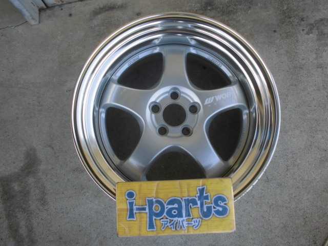 WORK S1R 17インチ アルミ 1本 5穴 PCD100 8.5J +25 86 ZN6 BRZ ZC6 Oディスク 野田拍卖