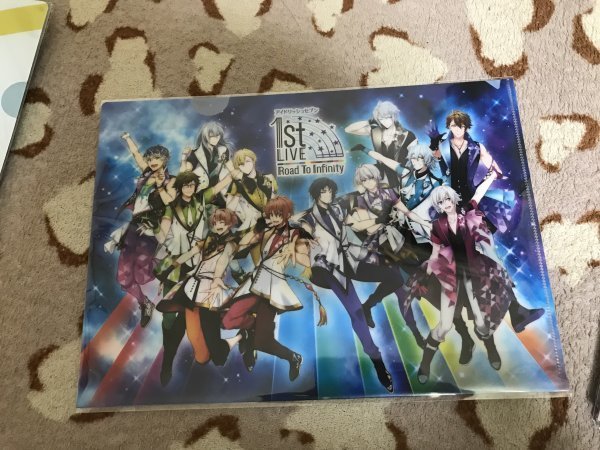 d106クリアファイル アイドリッシュセブン 1st LIVE Road To Infinity」 対象商品購入特典拍卖