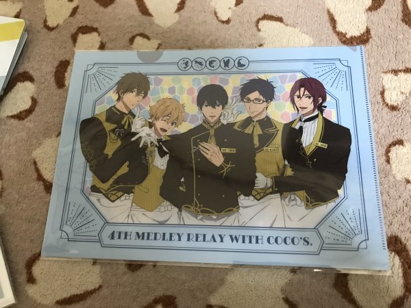 d106クリアファイル 劇場版 Free!-the Final Stroke ココス特典  シークレット 遙 真琴 凛 渚 怜拍卖
