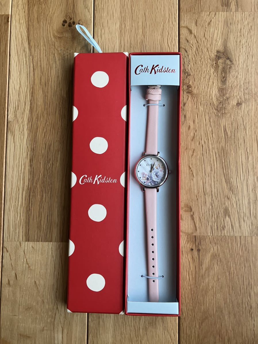 新品 キャスキッドソン フレストンローズ 腕時計 ピンク 花柄拍卖