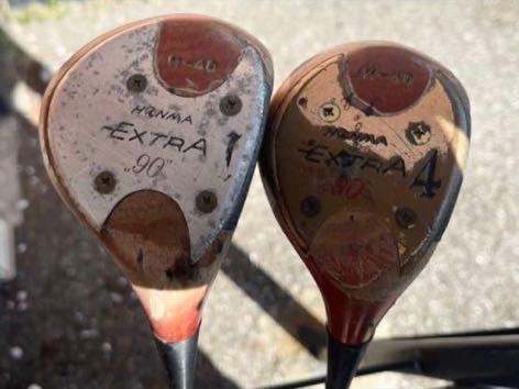 HONMA 本間ゴルフ パーシモン ドライバー ウッド ゴルフクラブ 3本セット HONMA EXTRA 90 レディース拍卖