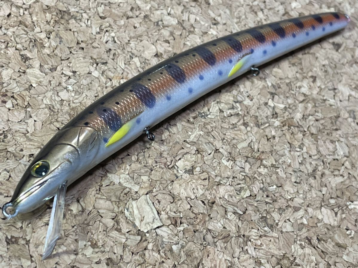 ★即決!稀少 ラインスラック ORA クローン B150 銀箔 ヤマメ 未使用品! Line Slack ORA Clone 15センチ 14g ★拍卖