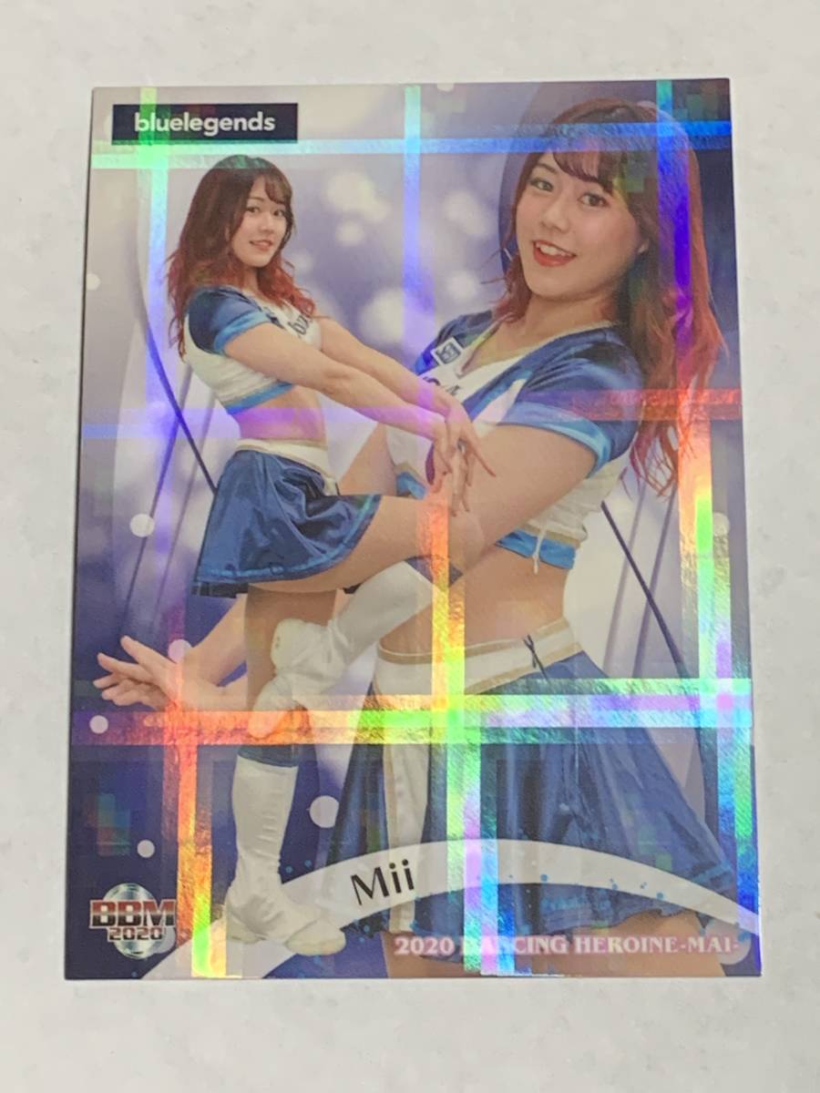 Mii 2020 BBM チアリーダー 舞 ホロPPパラレル ホロパラレル 西武 bluelegends 即決拍卖