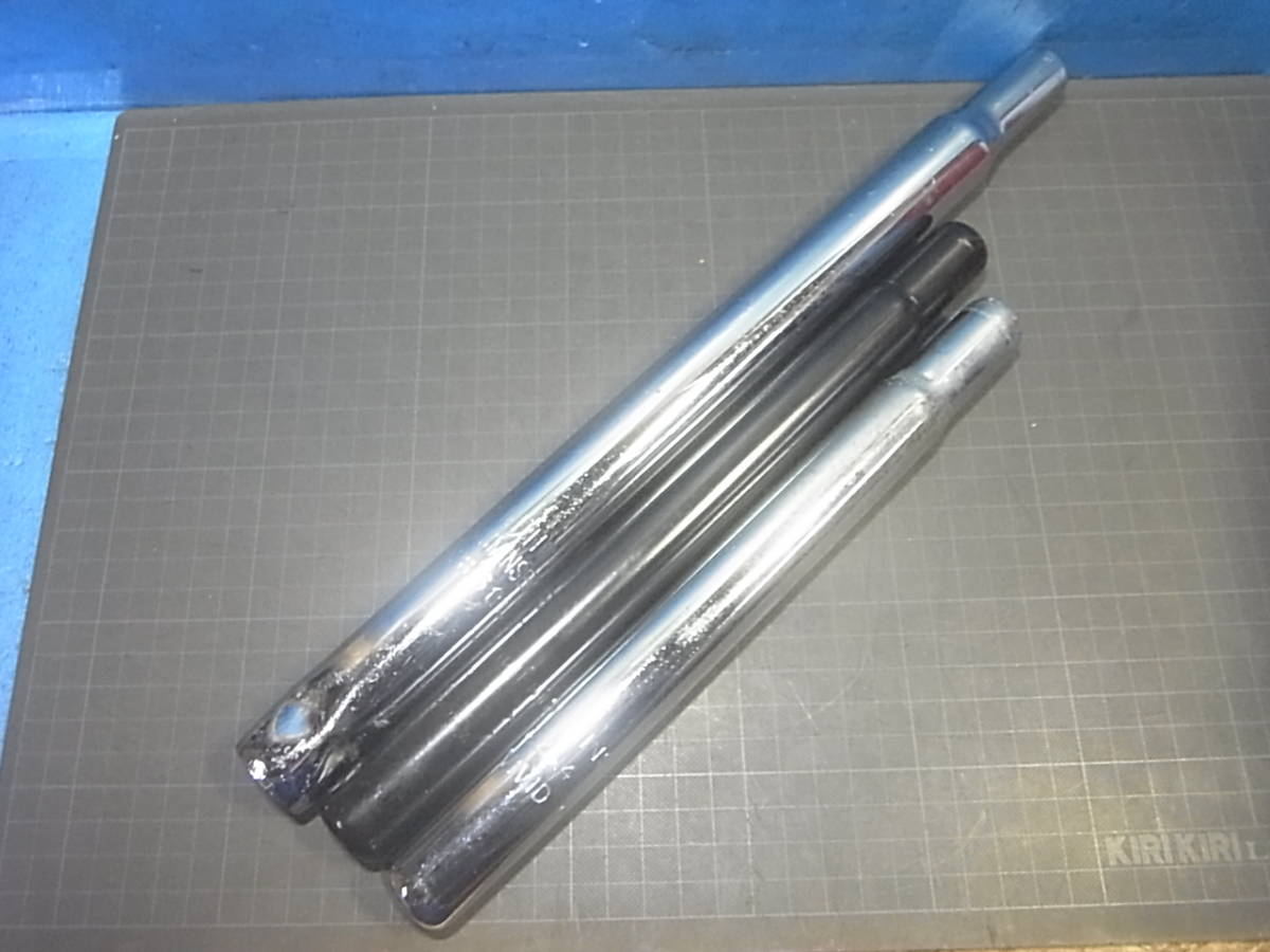 #S466#鉄製シートポスト 3本セット拍卖