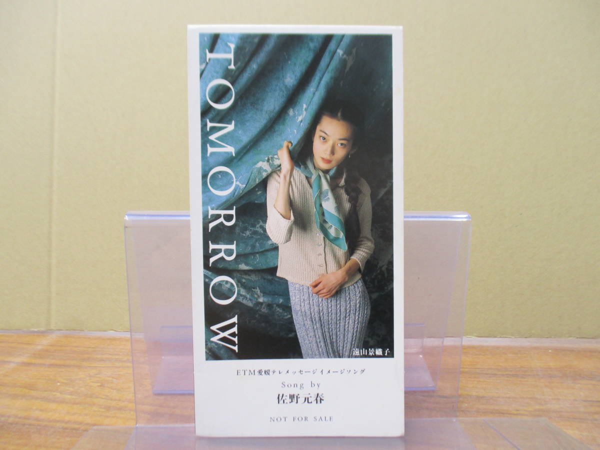 S-3842【8cm シングルCD】プロモ PROMO / 佐野元春 TOMORROW / ETM愛媛テレメッセージイメージソング 遠山景織子 MOTOHARU SANO TDDD 90101拍卖