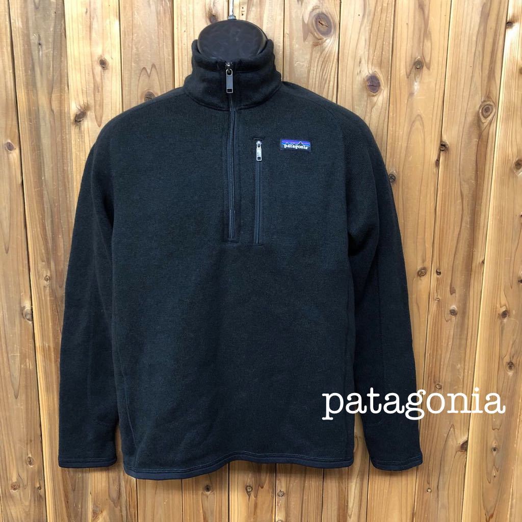 美品 /patagonia◇パタゴニア /メンズL /ベターセーター ハーフジップ トップス 裏フリース 胸ポケ アウトドア 登山 キャンプ 防寒 USA古着拍卖