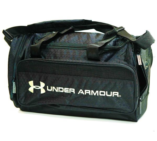 カバン アンダーアーマー UNDERARMOUR ボストンバッグ 黒中 靴入付 ブラック 旅行鞄拍卖