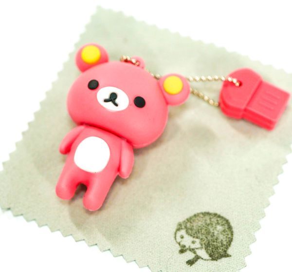 USBメモリー リラックマ リラクマ 8GB キーホルダー 薄桃立 りらっくま拍卖