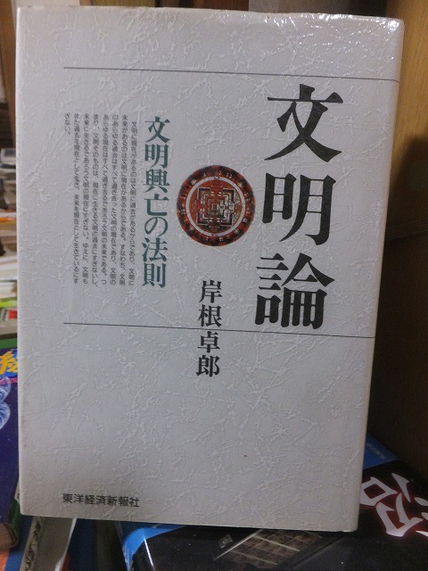 文明論 文明興亡の法則 岸根卓郎拍卖