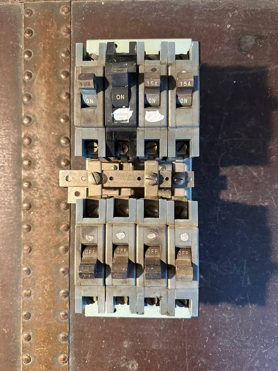 昭和レトロ ヴィンテージ 珍品 ブレーカー インテリア 店舗 レイアウト オブジェ 売り切り!!拍卖