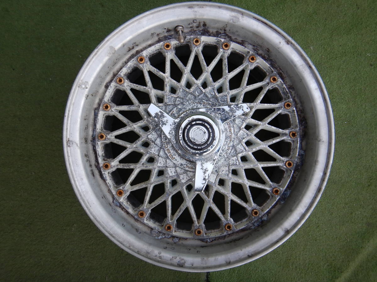 ★SSR 2ピース★15×6.5JJ OFF:+20 PCD:114.3-4H ハブ径:74mm 傷、錆、汚れ、塗装がれあり 1本 拍卖