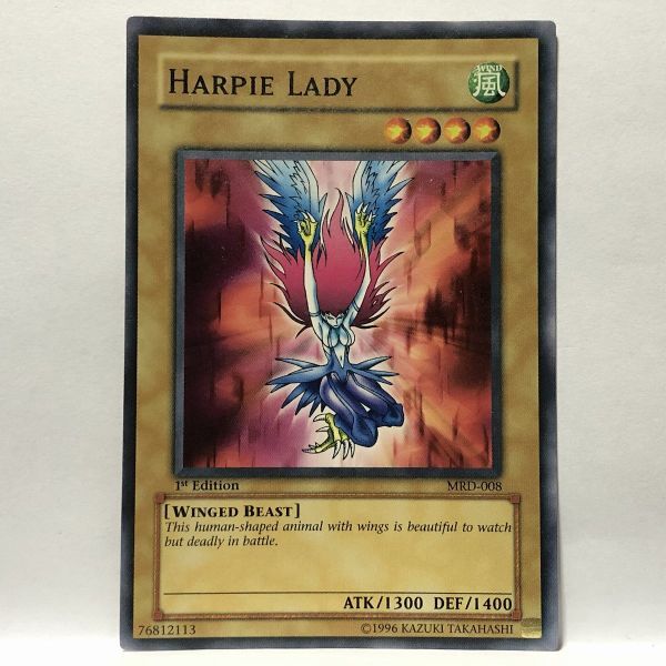 遊戯王 MRD ハーピィ・レディ アジア版 1st 英語 ノーマル拍卖