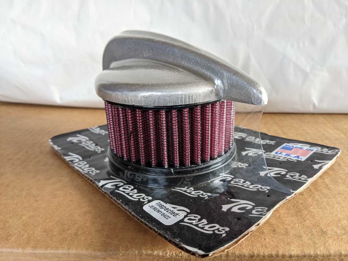 TCBros社製 エアクリーナー S&S スーパーE&Gキャブ用 ストリームライナー 109-0120拍卖