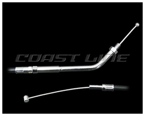 N000676 41in スロットルケーブル 45° ブラック -95y BT用拍卖