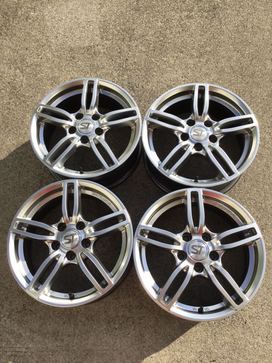 SPORT TECHNIC フォルクスワーゲン社外アルミホイール 16×6.5J+33 112-5H 中古品4本拍卖