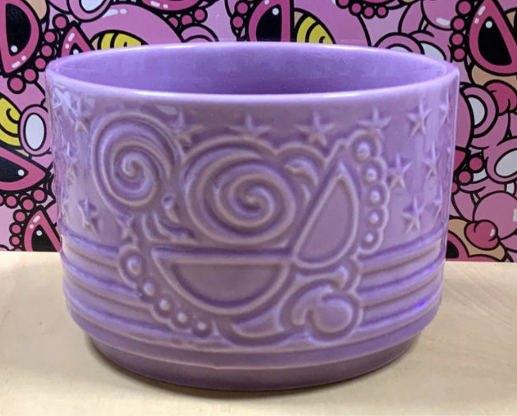即決☆ヒスミニ☆正規品☆新品☆スフレカップ☆パープル☆スタッキング☆食器☆ヒステリックミニ☆HYSTERIC MINI拍卖