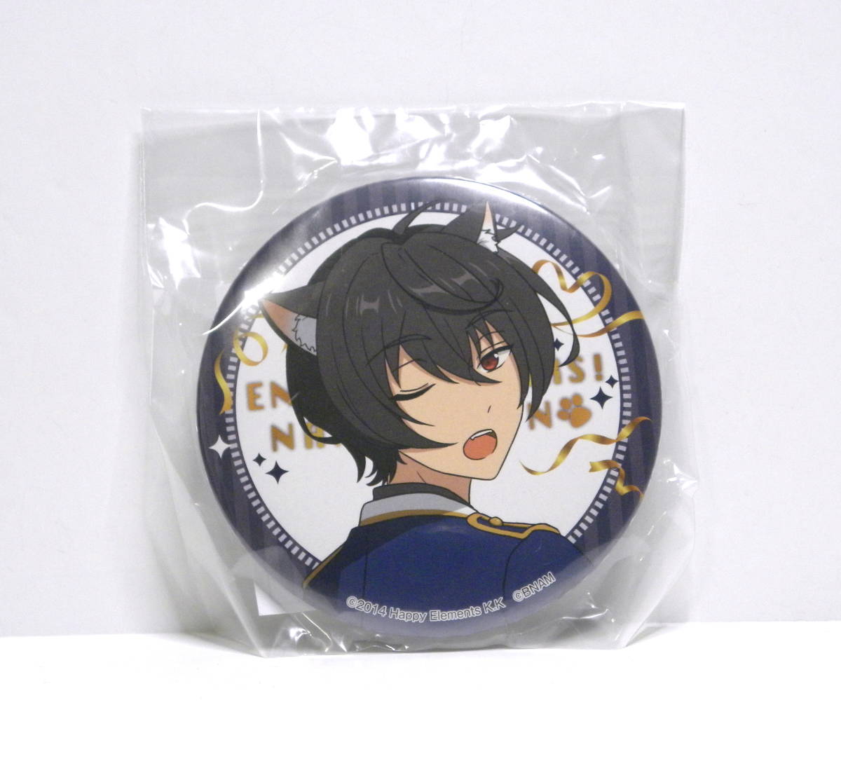 ★ あんさんぶるスターズ! in ナンジャタウン ~キャット*フェスティバル~ ガラポン B賞 缶バッジ ★ 朔間凛月 / Knights あんスタ!拍卖