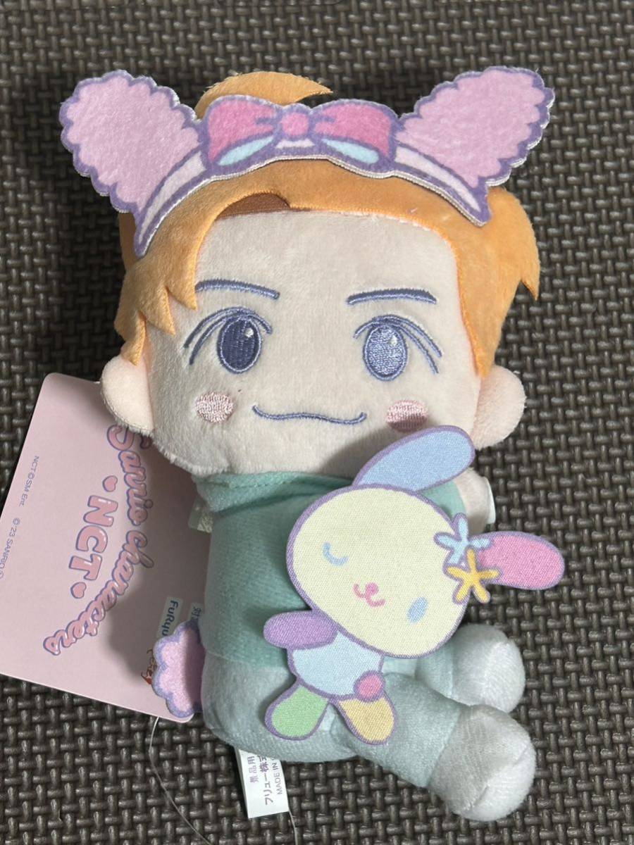 新品・タグ付き【ジェミン/ウサハナ】単品 NCT×サンリオキャラクターズ 手つなぎぬいぐるみ② SANRIO CHARACTERS定形外300円拍卖