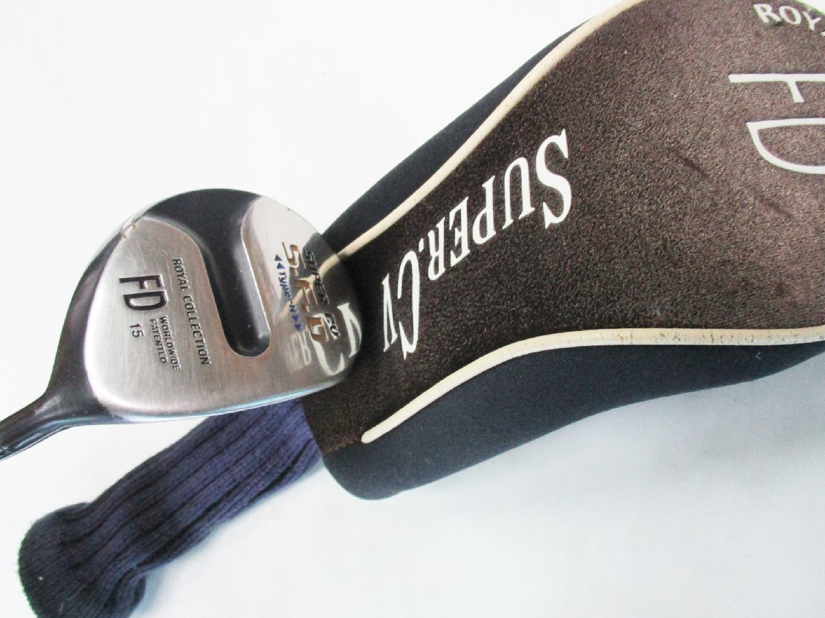 ★とちぎ屋!【R/C ロイヤルコレクション】スーパーSV SFD Type-H 3FW(スプーン)15° まだまだ現役!★拍卖