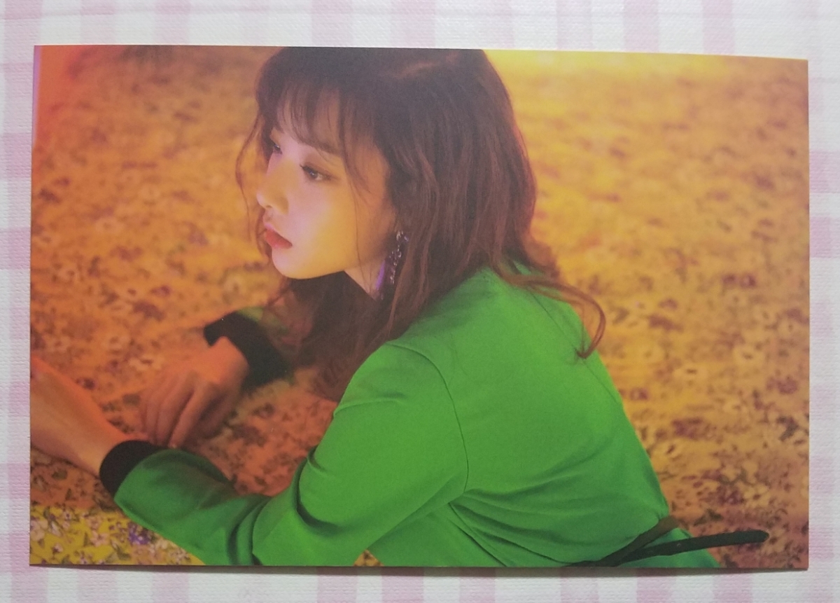 UNI.T イ・ヒョンジュ Line ポストカード 即決 韓国盤 トレカ 葉書 ハガキ No More ノモ UNIT THE UNI+ Lee Hyunjoo April ザ・ユニット拍卖