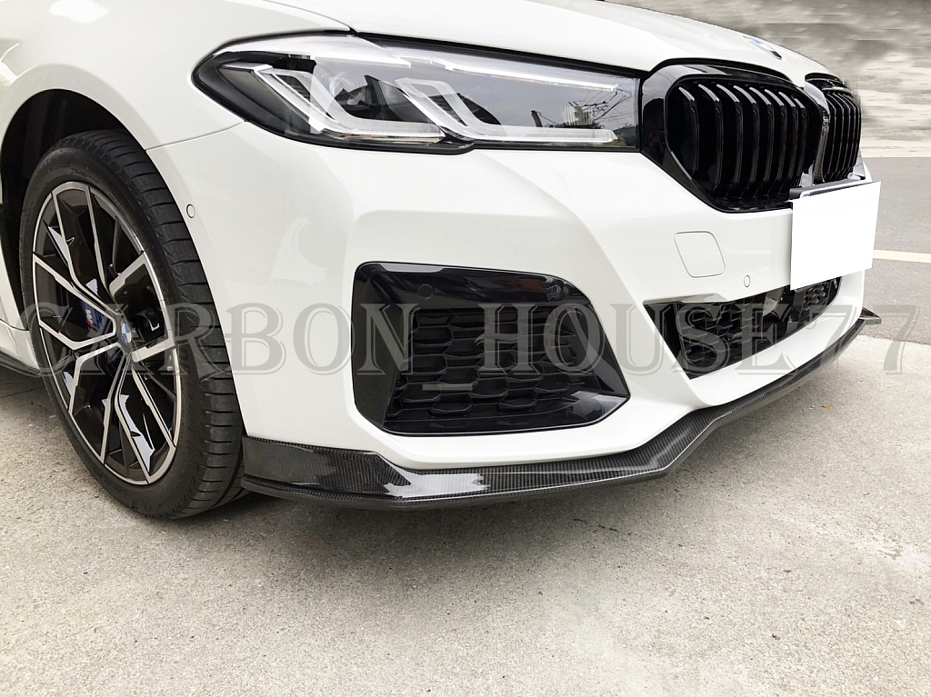 ★BMW G30 G31 LCI Mスポーツ☆ドライカーボン☆フロント リップ スポイラー D型 2020-現行☆.拍卖