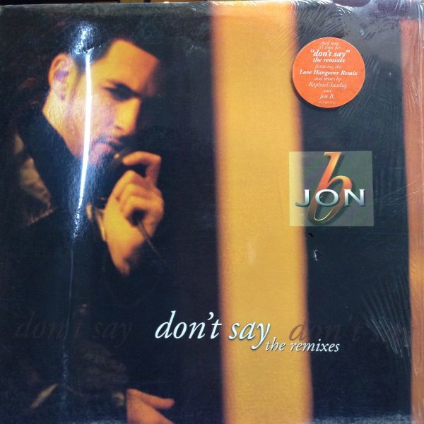 12inchレコード JON B / DON'T SAY THE REMIXES(US)拍卖