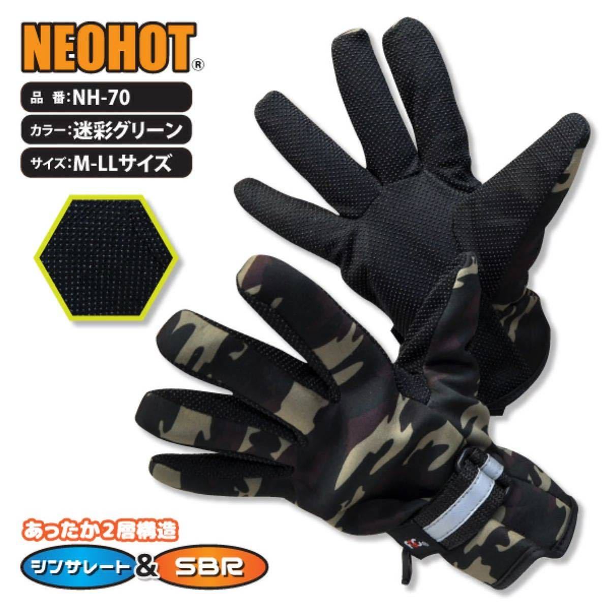 富士グローブ シンサレート 温暖 防寒 ネオホット 手袋 Mサイズ拍卖