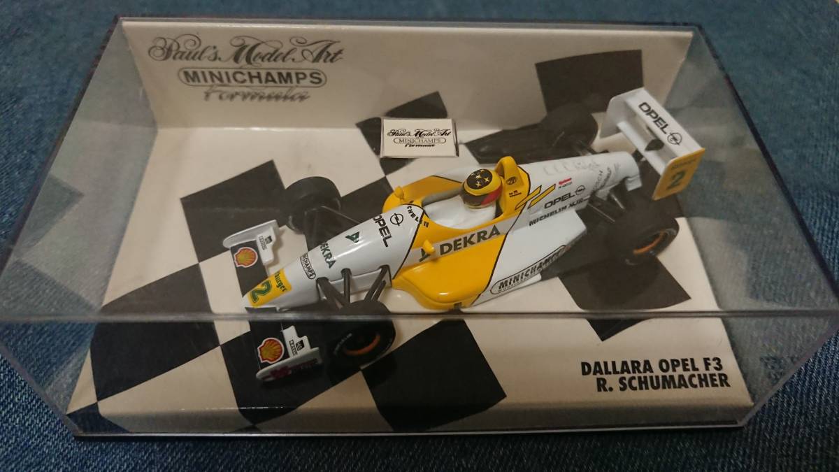 1/43 MINICHAMPS 1994年ドイツF3 ダラーラオペルF3#2 R・シューマッハ拍卖