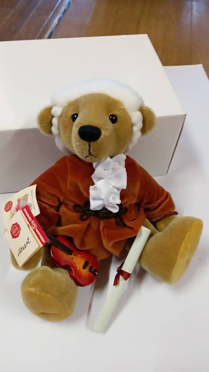 ハーマン テディベア モーツァルト限定500体拍卖