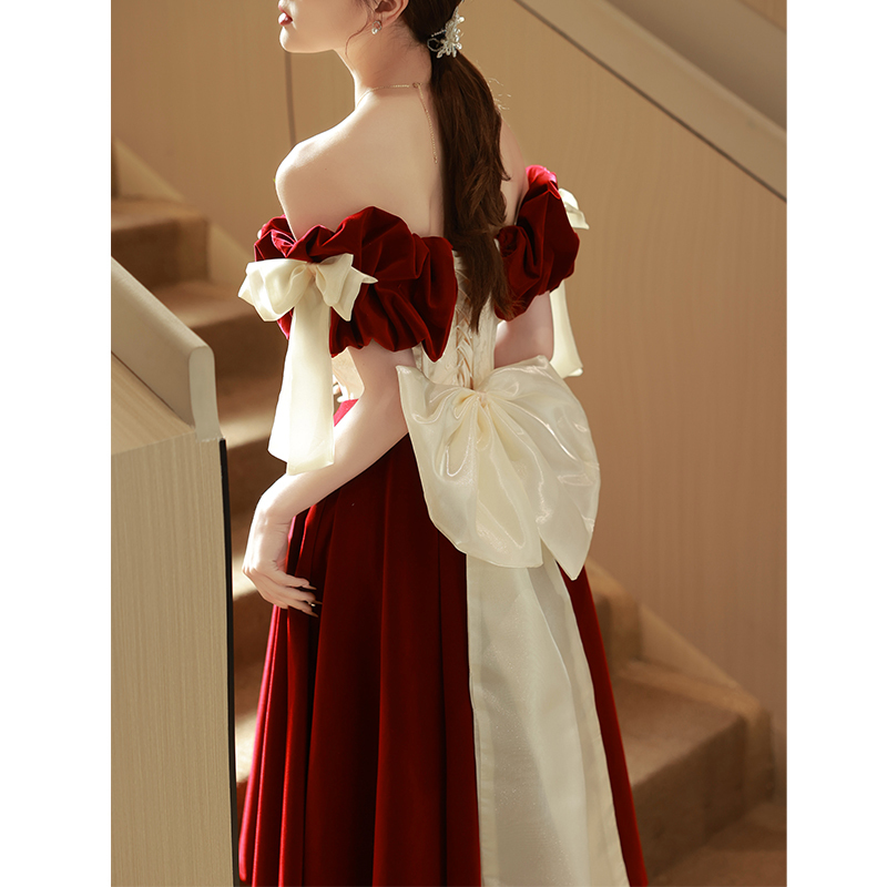 ウエディングドレス カラードレス 結婚式 披露宴 パーティー 演奏会 発表会 ステージ Y015拍卖