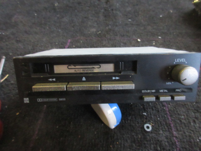 ★21R5A6719 ナショナルカセットデッキ CX-AS226C 86260-22180 ジャンク品 当時物 修理やストック等に拍卖