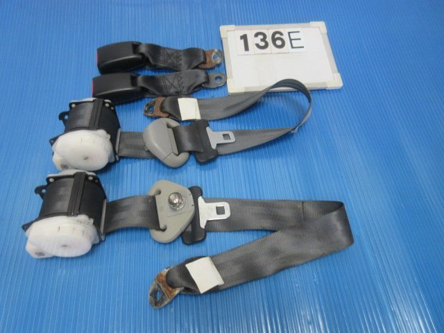 !136E ジムニー JB23 6型 純正 リア シートベルト S拍卖