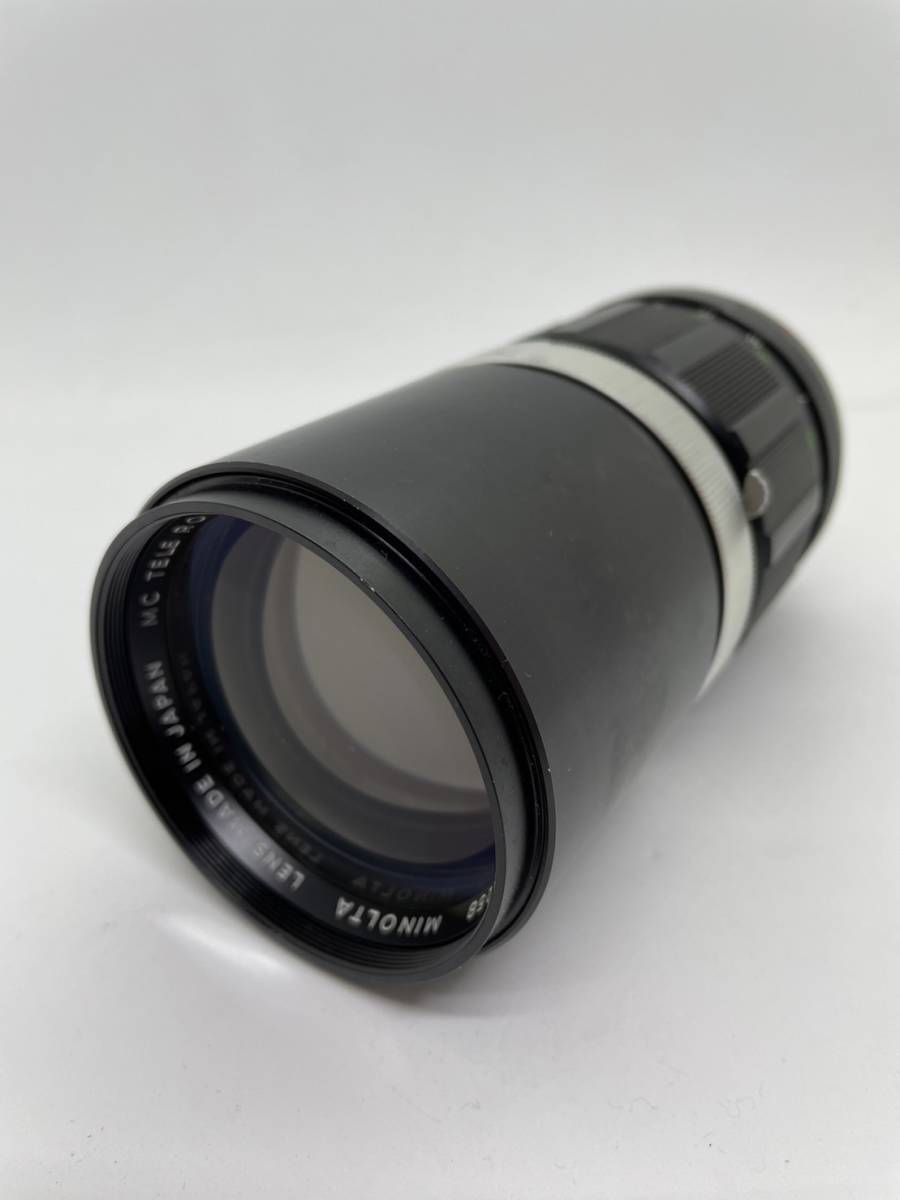 動作保証 MINOLTA MC TELE ROKKOR-QF 200mm F3.5#68拍卖