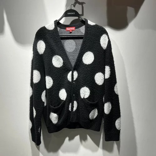 SUPREME 20ss Brushed Polka Dot Cardigan Sサイズ シュプリーム ブラッシュド ポルカドット カーディガン拍卖