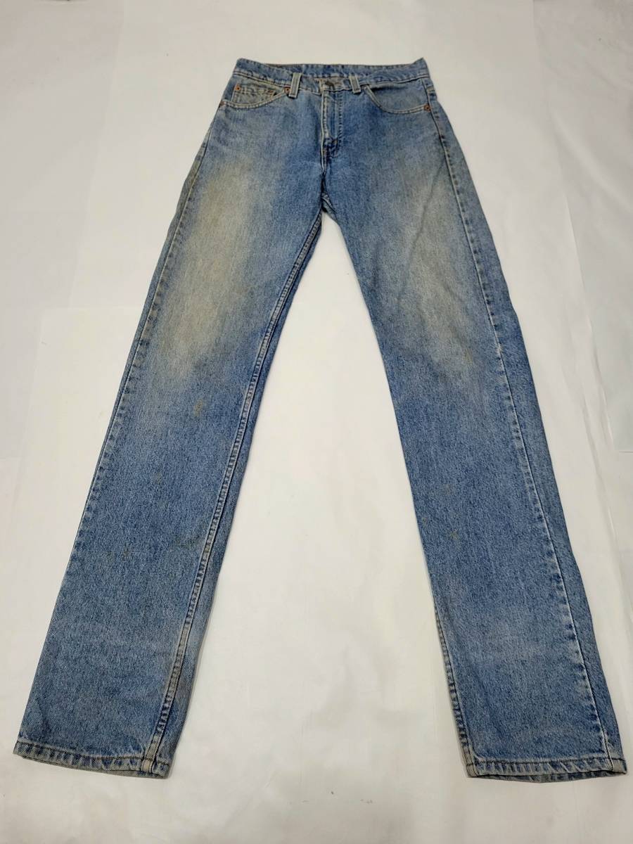 93年 USA製 levi's 505 w29 90s 90年代 アメリカ製 ビンテージジーンズ 505-0217拍卖