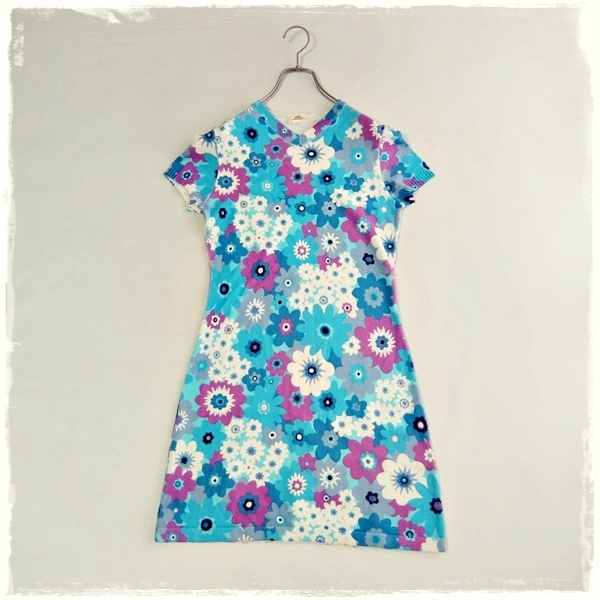Vintage ■ OZONE COMMUNITY オゾンコミュニティ ■ サマーニット ワンピース ■ヒステリックグラマー サイケデリック 花柄 拍卖