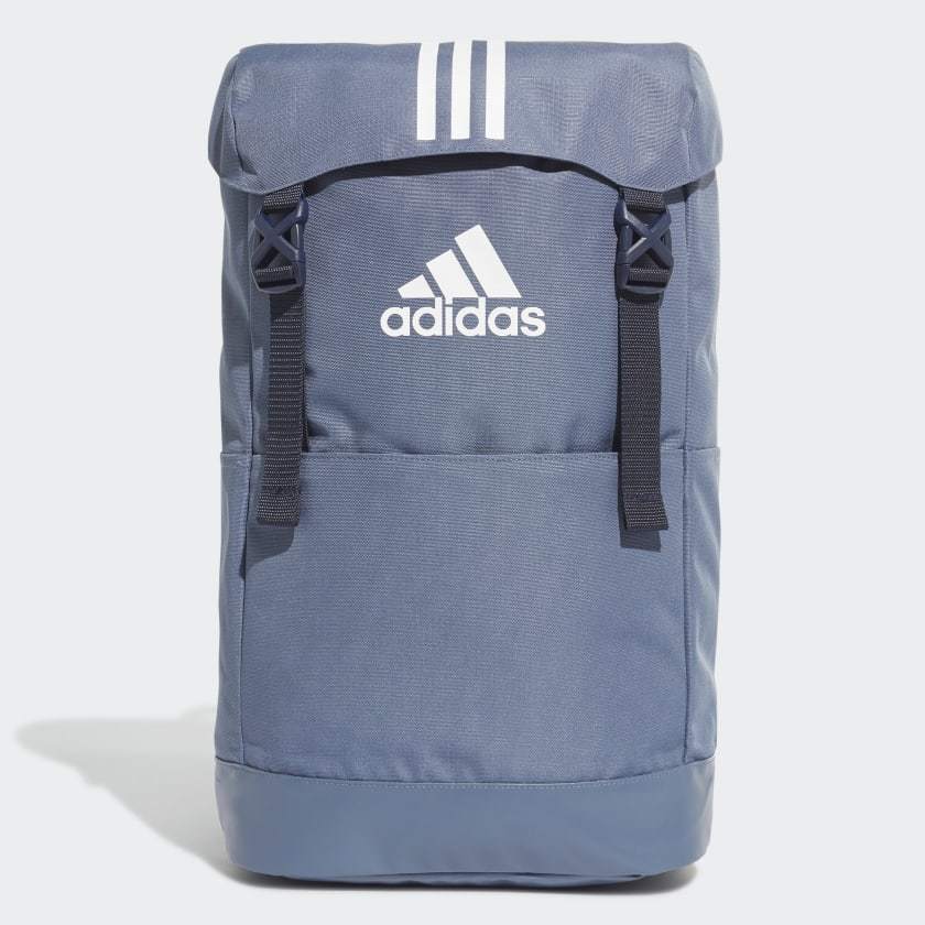 ★新品★adidas アディダス 3-STRIPES BACKPACK 3ストライプ バックパッグ スポーツ トレーニング グレー 灰色 リュック ロゴ ジムバッグ拍卖