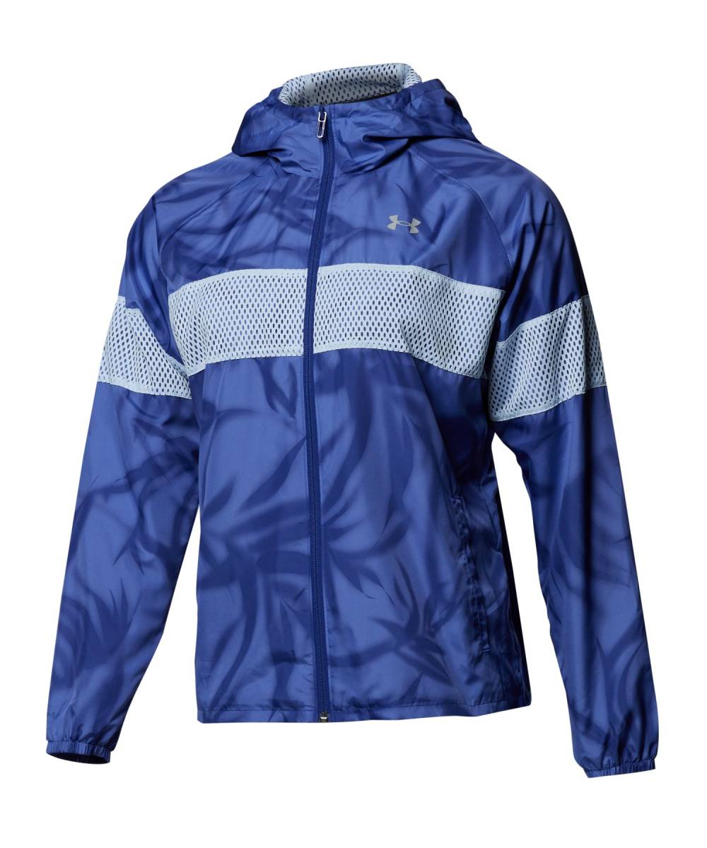 ◆アンダーアーマー ◆メッシュ ライナー プリント フーディー ◆LG・スターライト◆拍卖