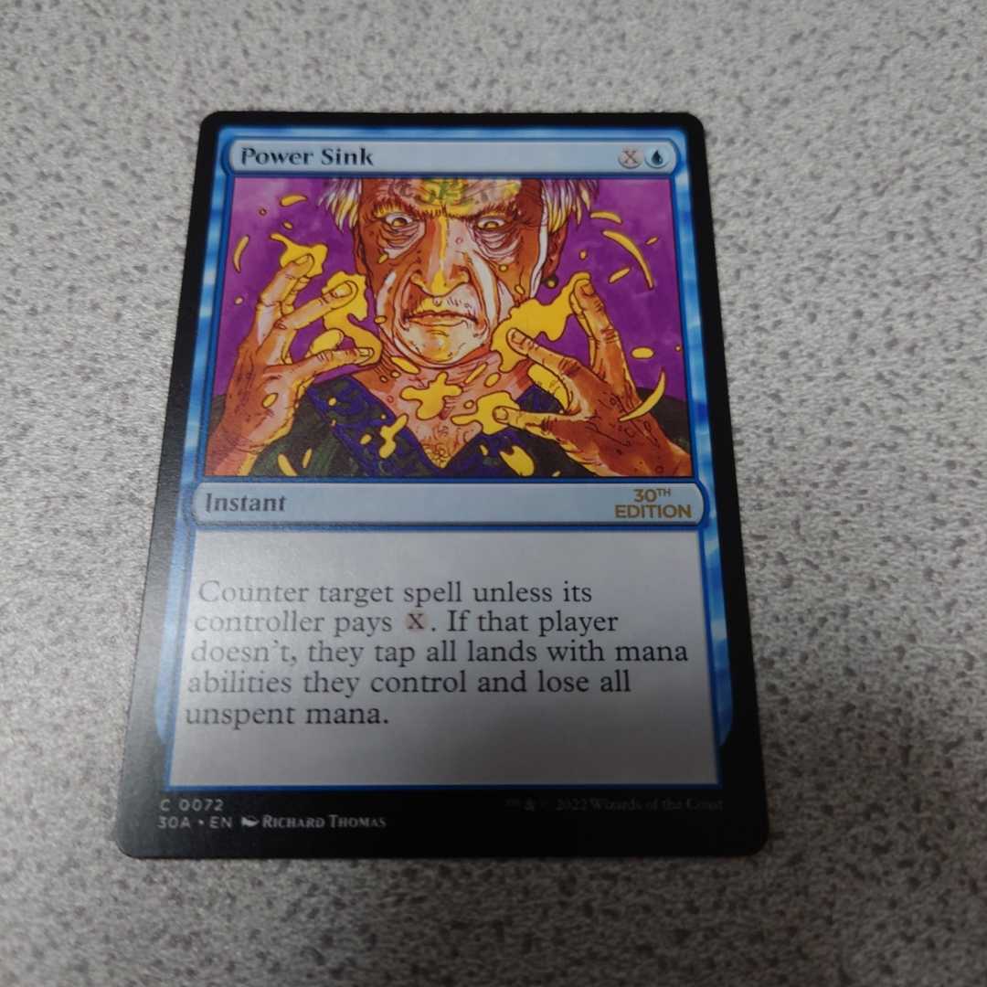MTG 30A 魔力消沈 英語 一枚 30th Anniversary Edition 即決拍卖
