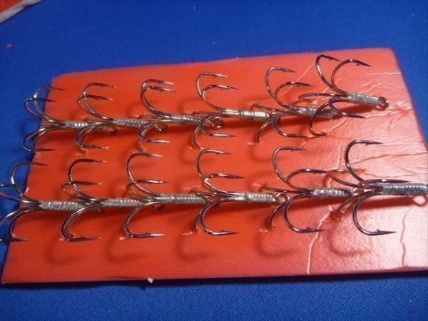 75 新品12本#16・タチウオに5本針、全方位死角なし、サゴシ多発地帯でのアオリイカ釣り、 5本バリ5本釣針全バイト全掛け拍卖