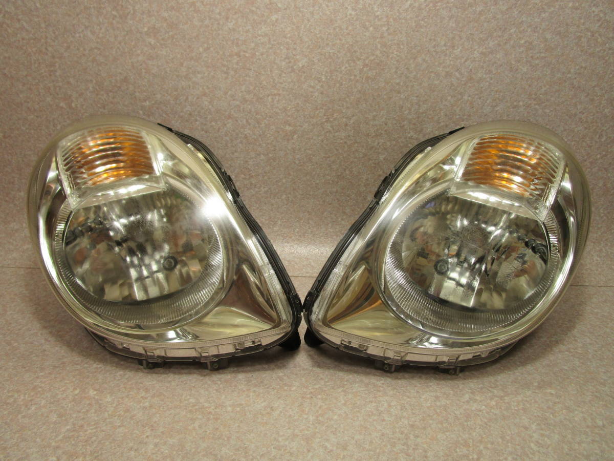 モコ MG22S ヘッドライト 左右 STANLEY P6406 ハロゲン レベあり ◎状態劣悪拍卖