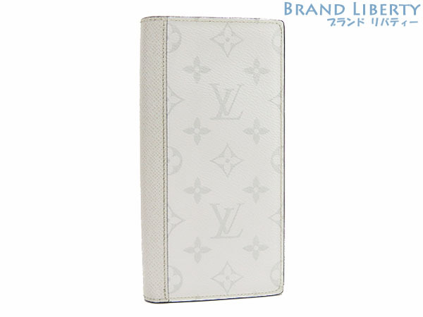 超美品 ルイヴィトン タイガラマ モノグラム ポルトフォイユ ブラザ 二つ折り長財布 アンタークティカ ホワイト M30298拍卖