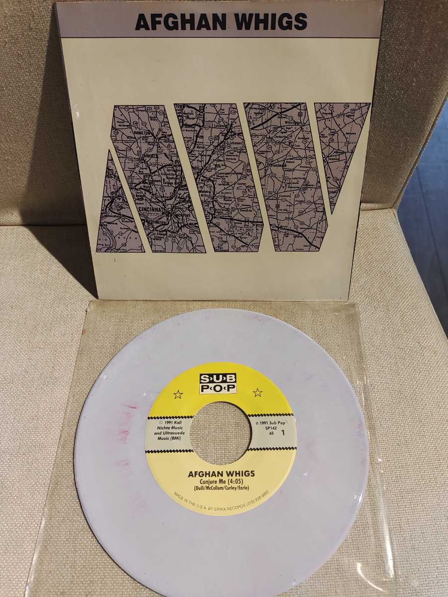 ♪カラー盤! AFGHAN WHIGS/CONJURE ME/アフガン・ウィッグス/コンジュア・ミー/ グランジ / グレッグ・デュリ リック・マッコラム拍卖