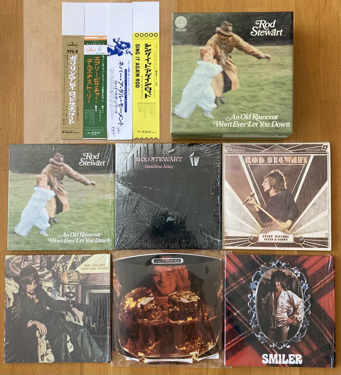 ロッド・スチュワート【Rod Stewart】紙ジャケ limited edition papersleeve 紙ジャケット CD 特典BOX 復刻帯 Maggie May W / OBI拍卖