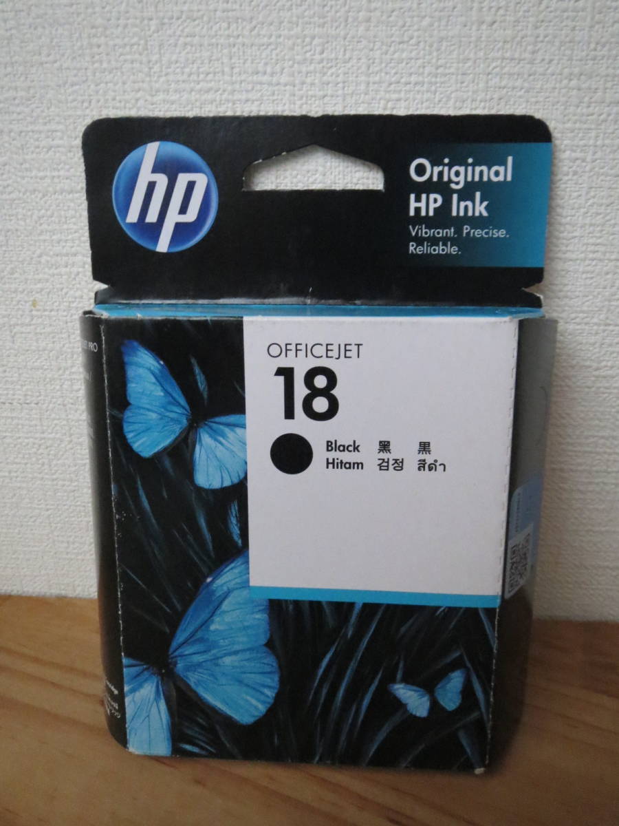 純正 HP インクカートリッジ 18 ブラック拍卖