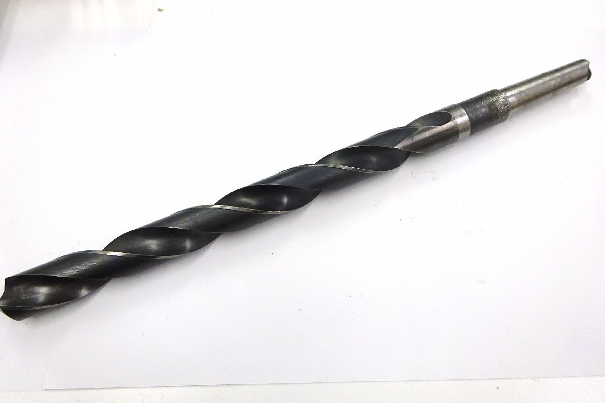 KOBELCO テーパーシャンクロングドリル 29.5mm(シャンク先端に欠けあり) MT3 送料無料拍卖