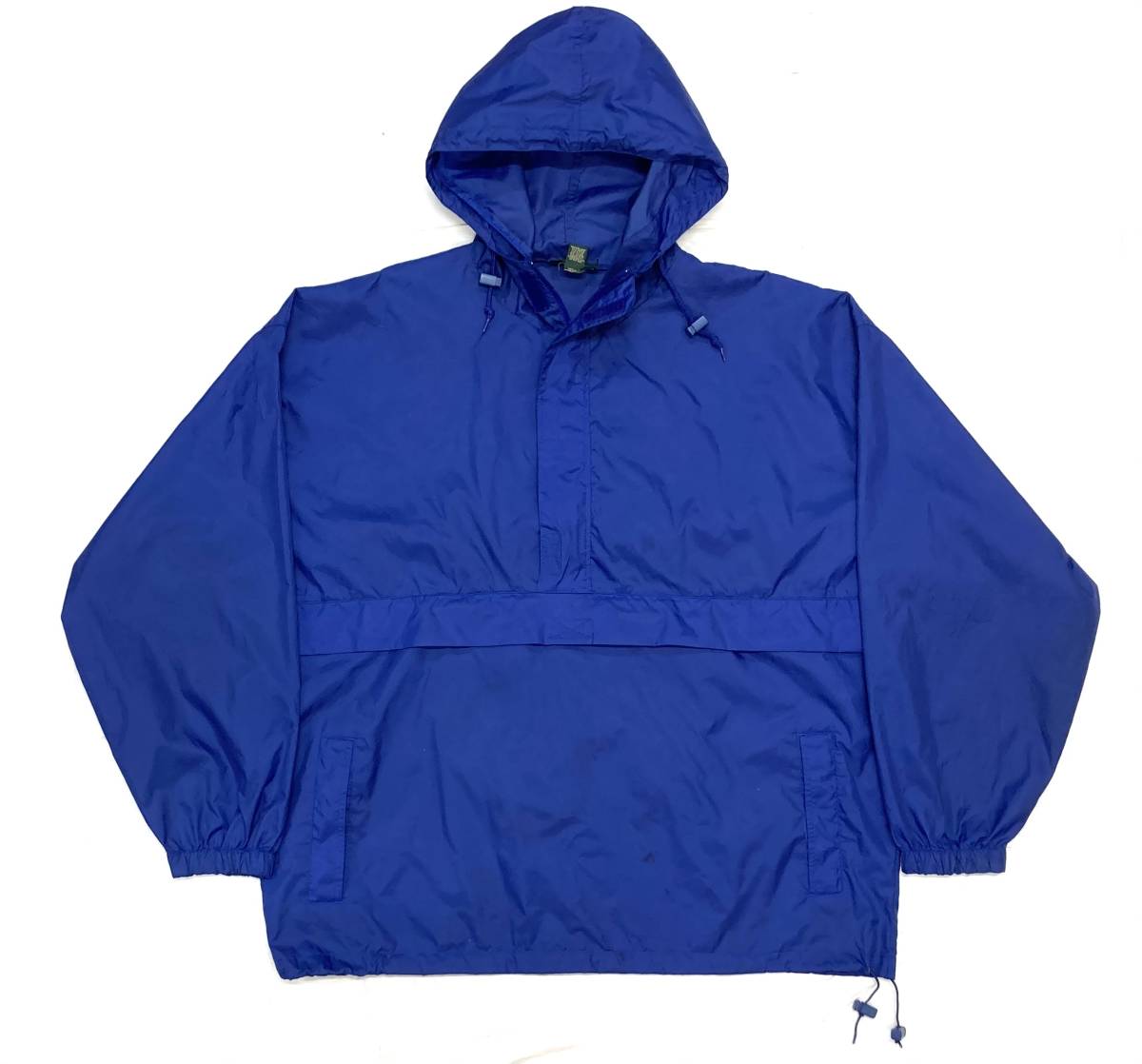 90s J CREW アノラック パッカブル プルオーバー XXL 青 Jクルー拍卖