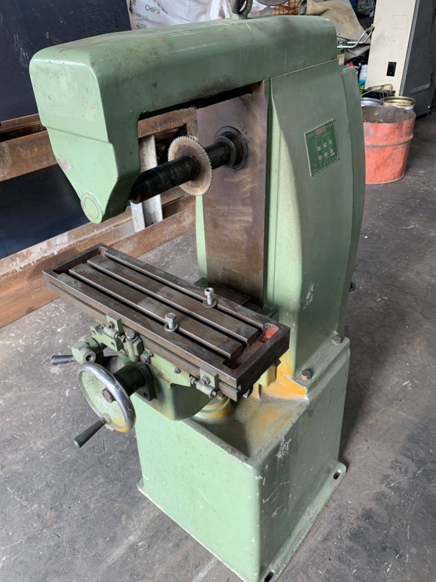 ff2810 KOKUBO 小久保 KC型 横型フライス 中古動作品 三相200V拍卖